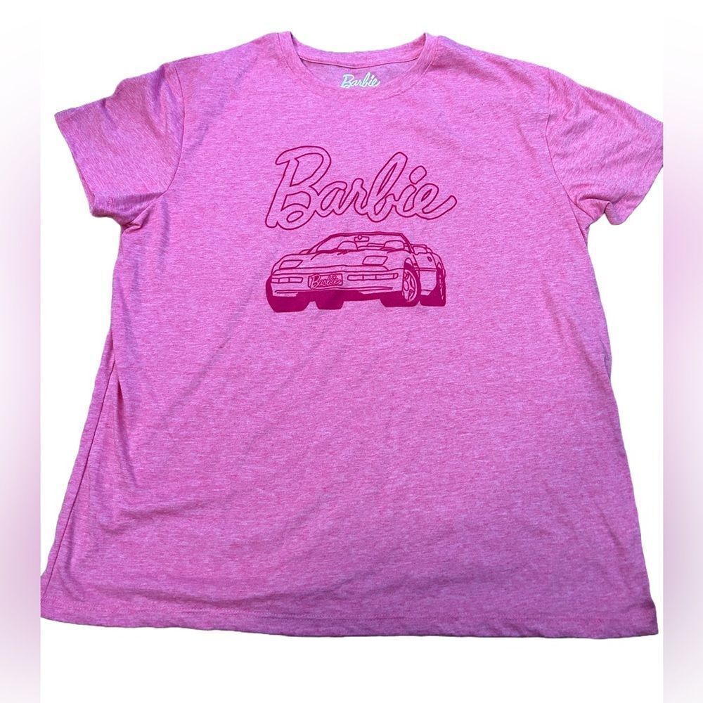 Barbie Pink Velvet Tshirt